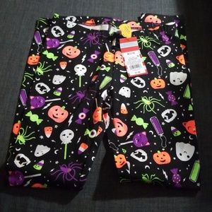 Girl Halloween stretchy pants